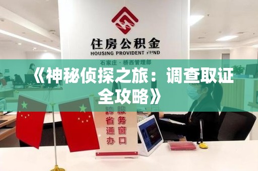 涵江《神秘侦探之旅：调查取证全攻略》