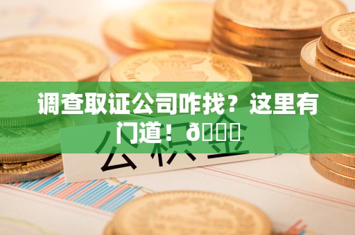 涵江调查取证公司咋找？这里有门道！😎